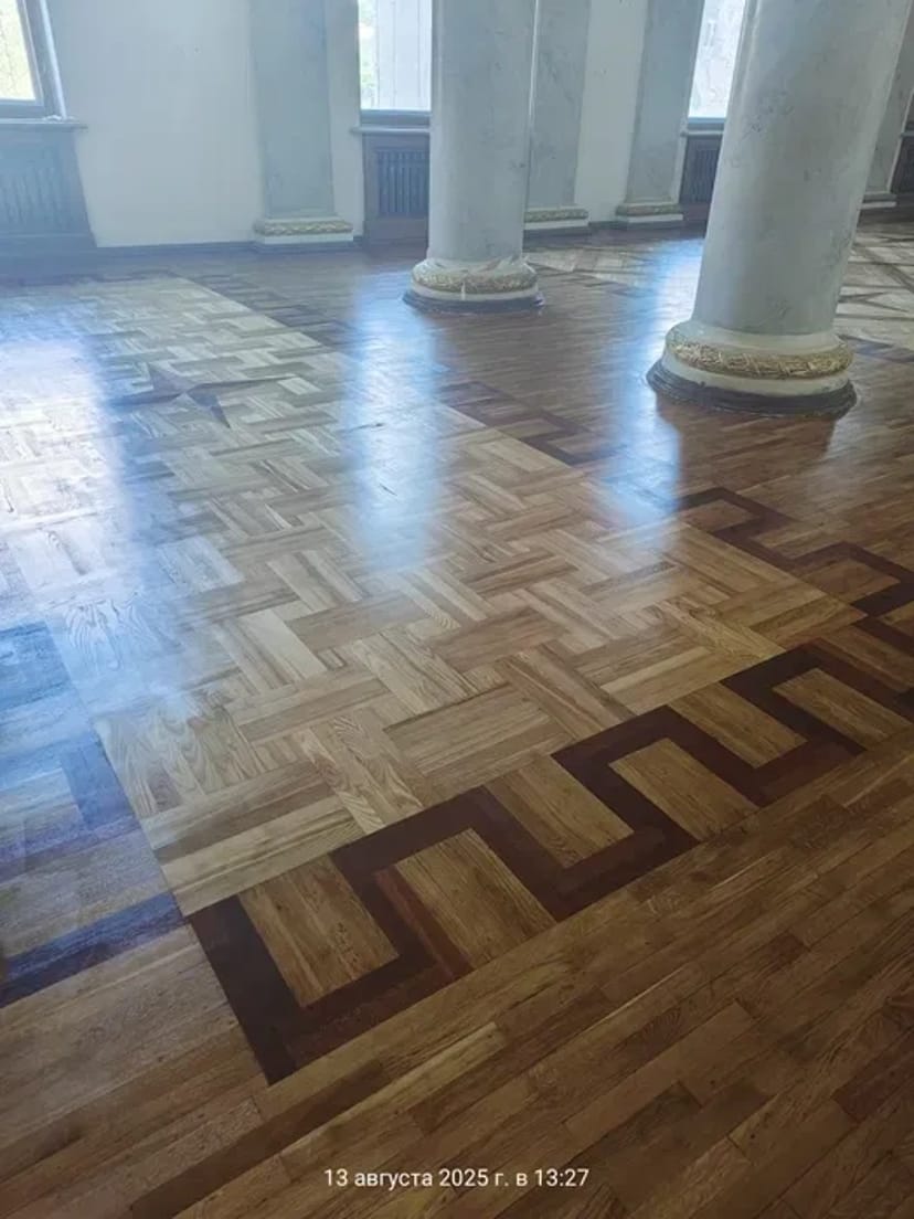 Циклування, шліфування паркету, дошки. Зняття фарби. Паркетні роботи