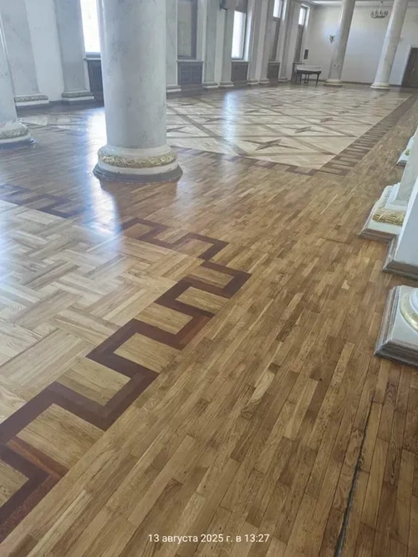Циклування, шліфування паркету, дошки. Зняття фарби. Паркетні роботи