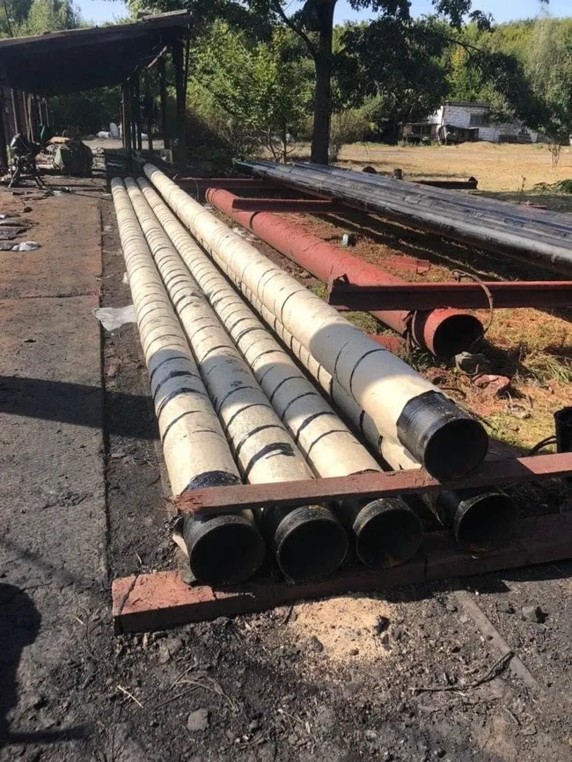 Бітумна ізоляція сталевих труб ВУС