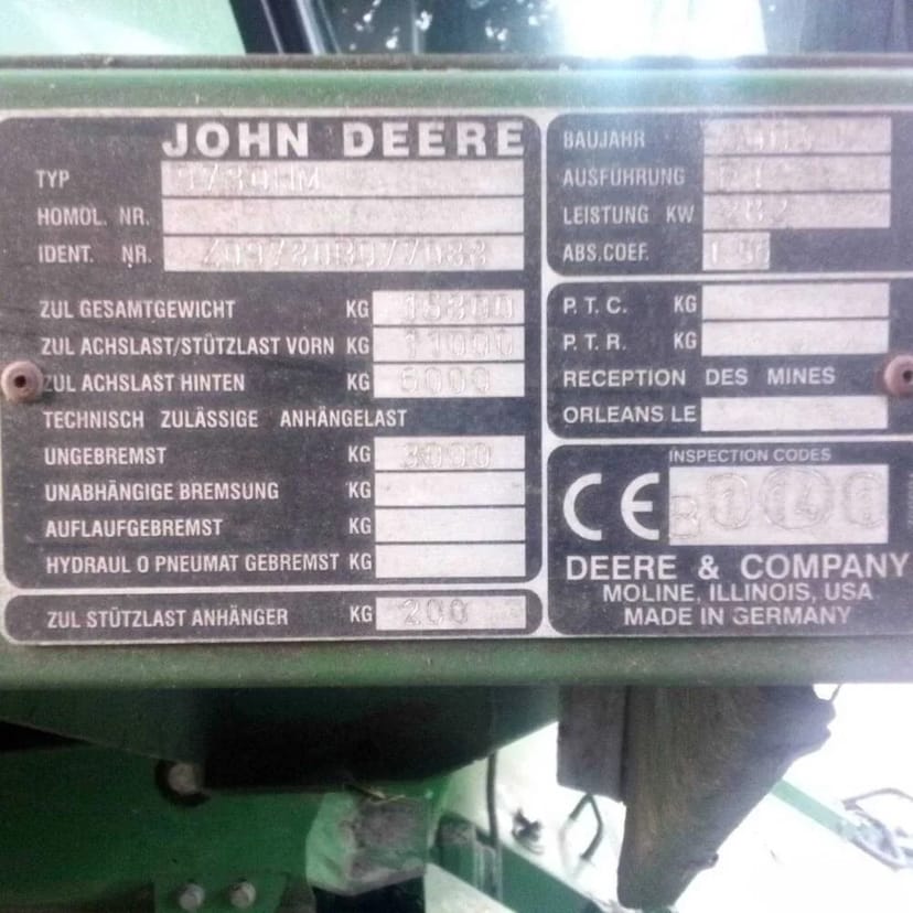 Комбайн для збирання зернових культур John Deere 9780i CTS HillMaster