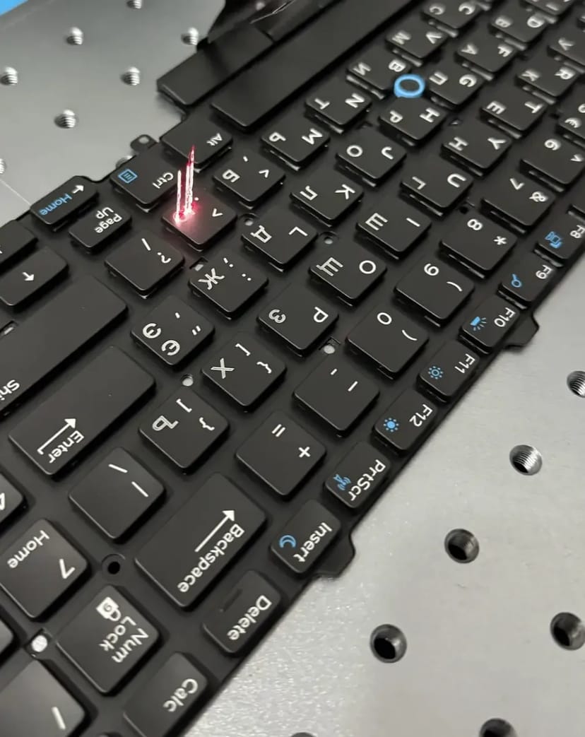 Гравіювання клавіатури