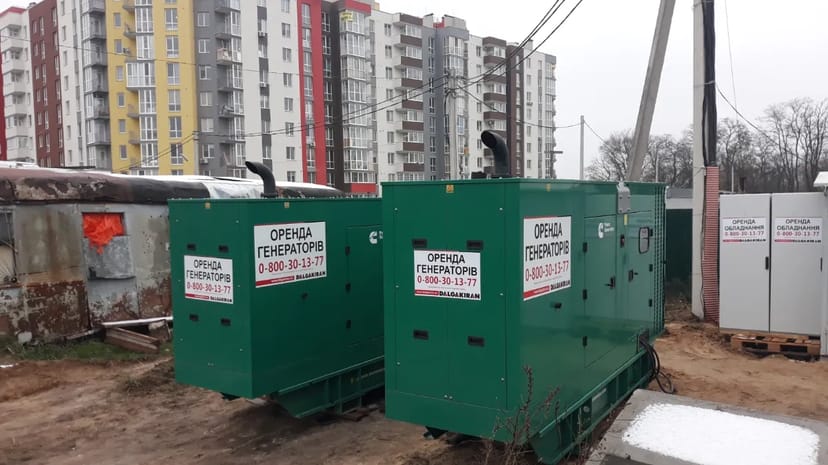 Генератори CUMMINS від 10 до 1000 кВт.