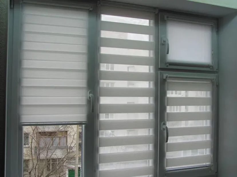 Жалюзі, Тканинні ролети, Ролети День-Ніч, Римські штори