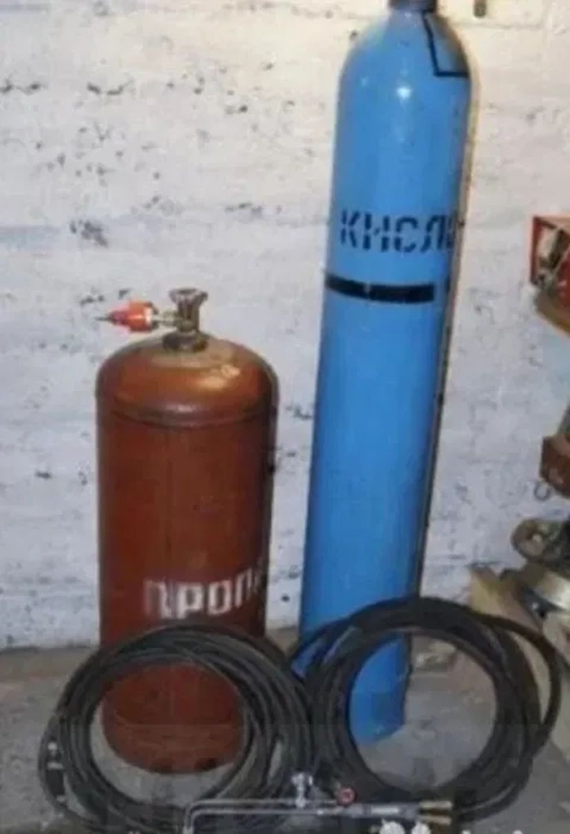 Газовый резак. Автоген. Газовый пост. Газорезка