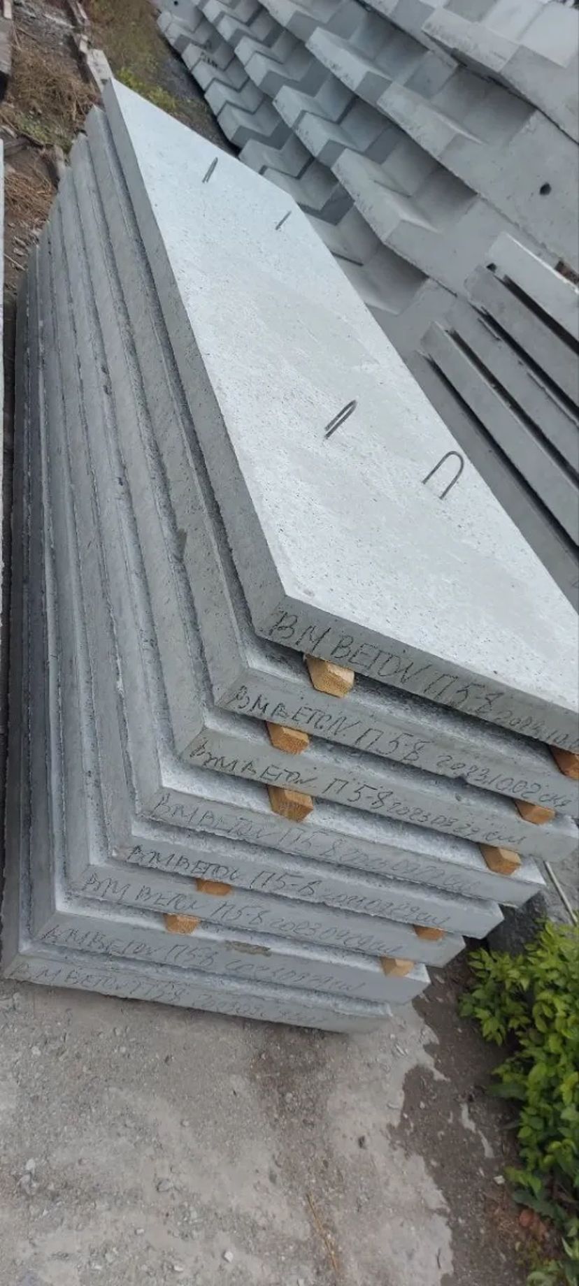 Плити перекриття лотків теплотрас П 5-8, П 11-8, П 15-8, П 21-8