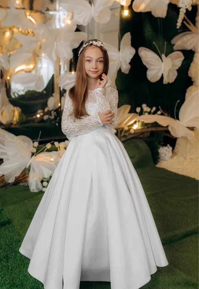 Сукні до причастя , біла сукня