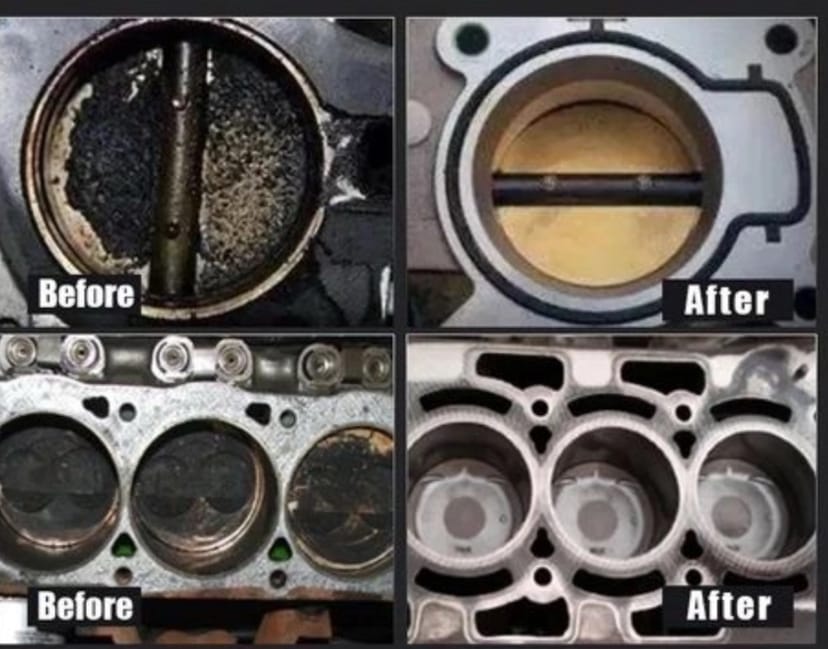 Очищення двигуна воднем від вуглицевих відкладен (розкоксовка двигуна)