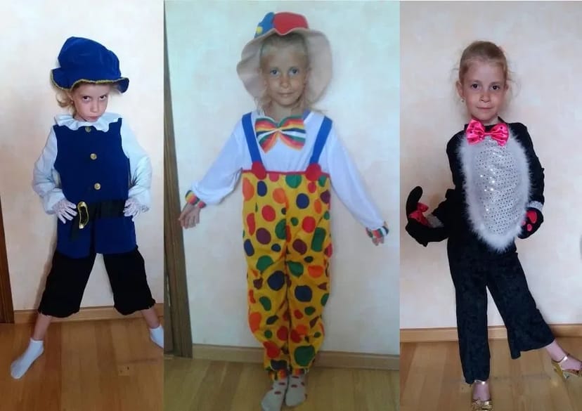 Карнавальні костюми, сукні героїв мультфільмів