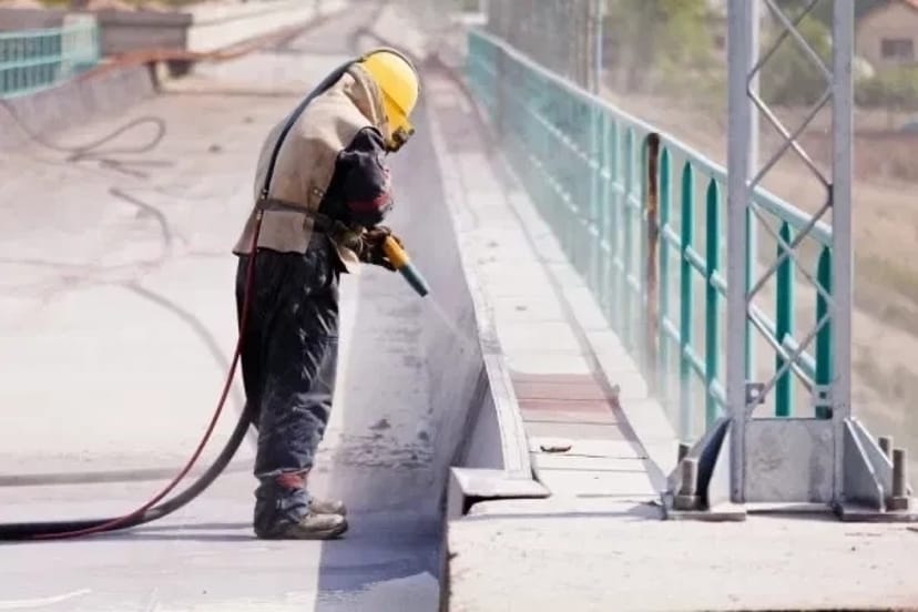 Піскоструминне очищення будь-якої складності з подальшим фарбуваням 