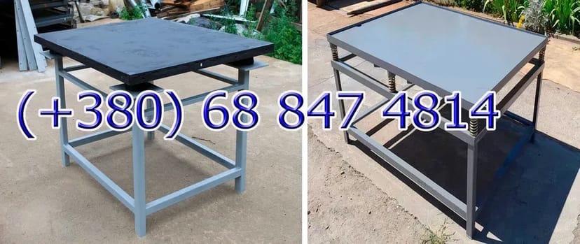 Виробництво - вібростіл для тротуарної плитки, забору.