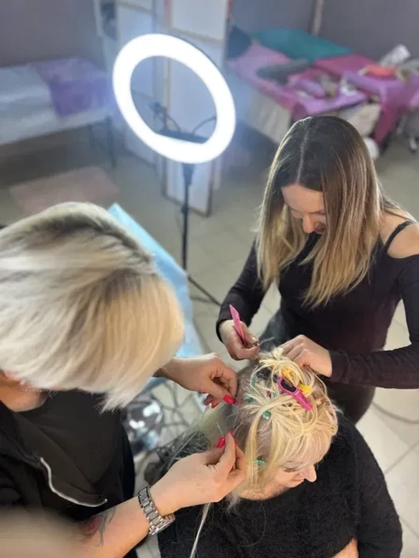 Нарощування волосся натуральне та біо Черкаси Сміла центр