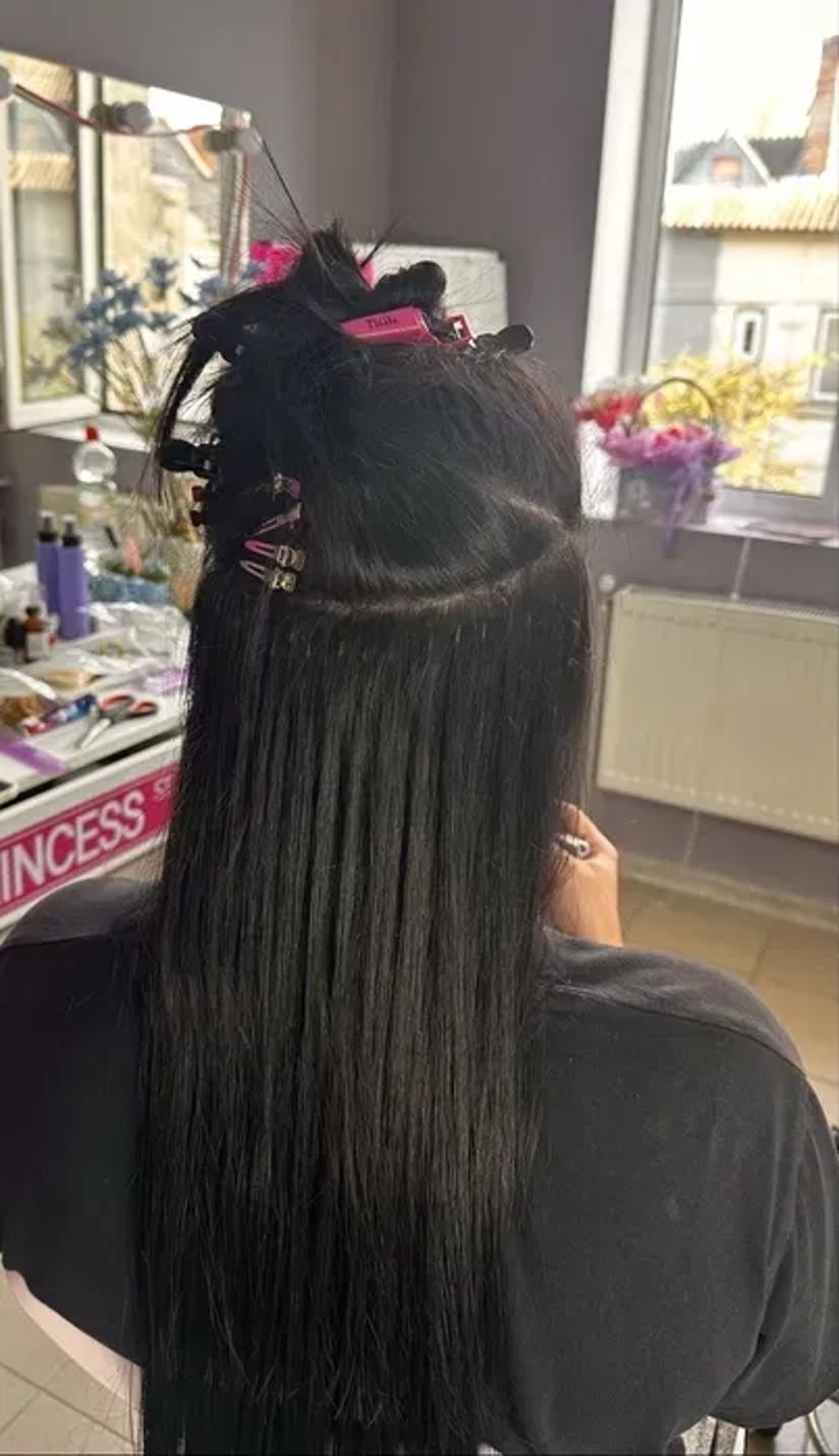 Нарощування волосся натуральне та біо Черкаси Сміла центр