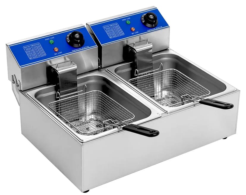 Фритюрниця 2х4л (Естонія, 4 кВт)