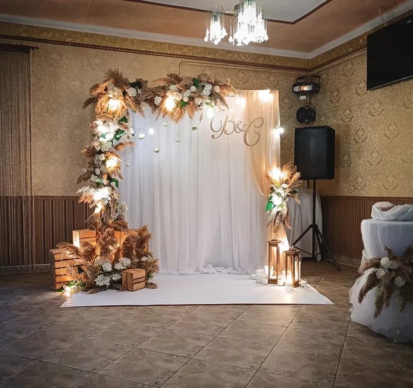 Фотозона хрестини, ювілей, весілля, день народження