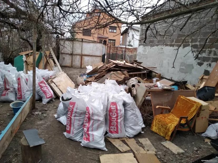Вывоз мусора, хлама , строительный вивіз будь якого сміття