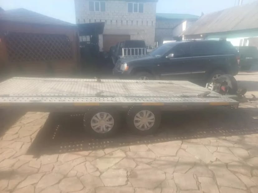 Лафет з потужною електролебідкою