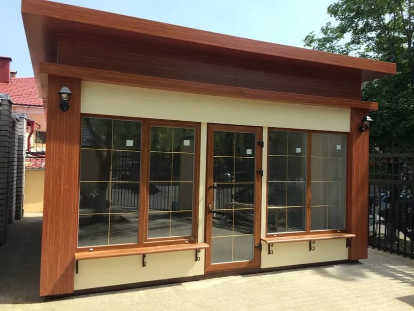 ПРОФЕСІЙНЕ виробництво павільйонів торгових кіосків, кав'ярня, кафе.