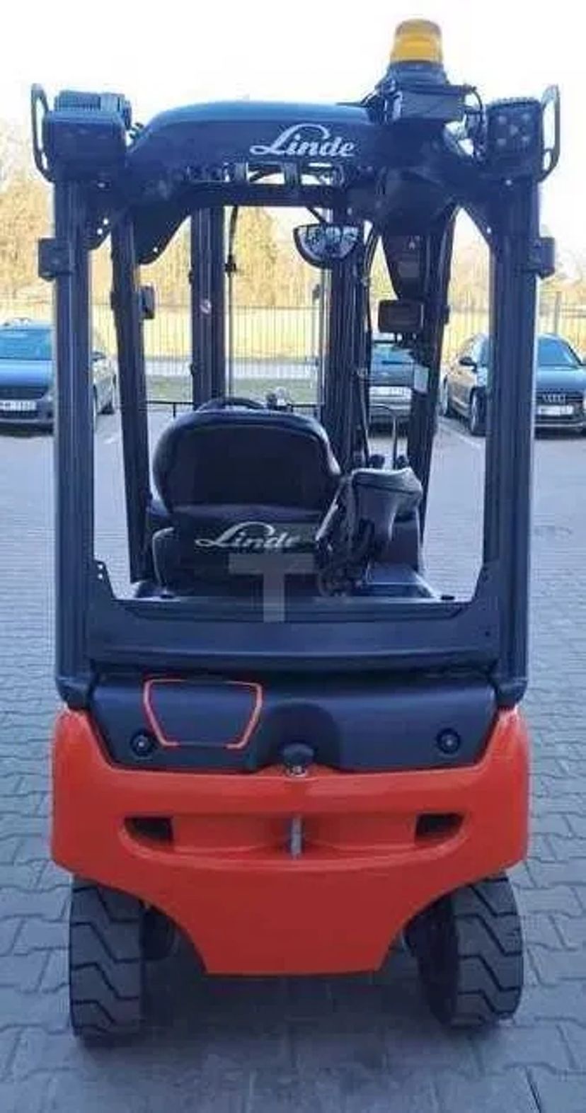 Вилковий навантажувач кара погрузчик LINDE E16P акб Літієва LION