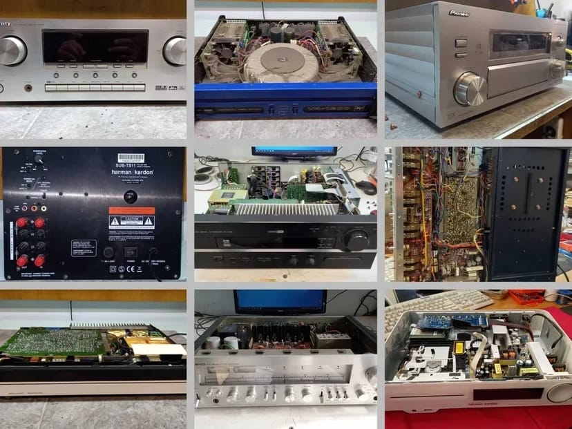 Ремонт усилителей звука
