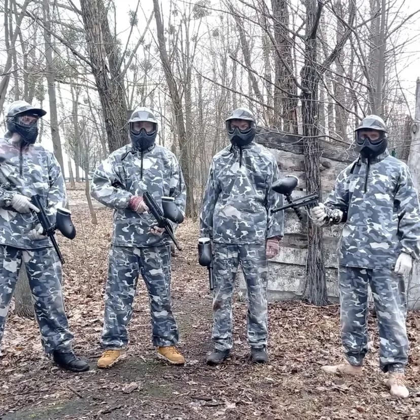 Пейнтбол Київ, Святопетрівське, лазертаг,спорядження