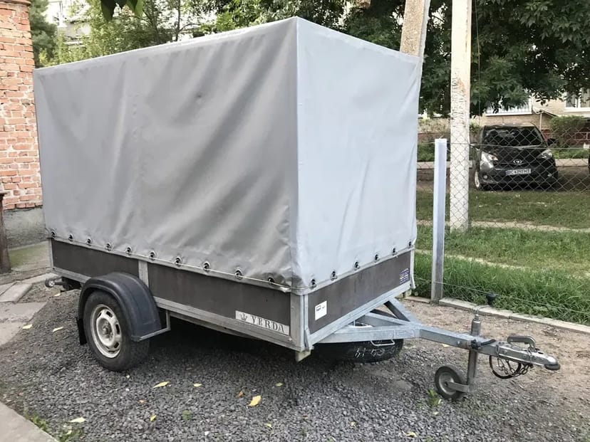 Причеп В категорії, 750 кг.
