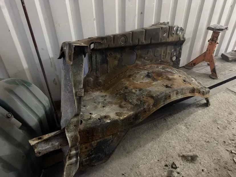 Очистка металу від іржі-піскоструйна очистка