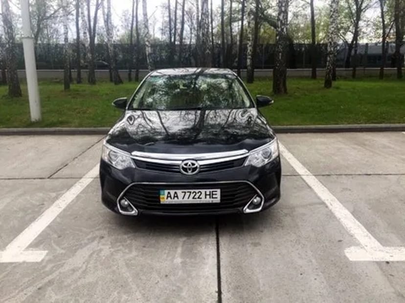 151 Toyota Camry V55 чорна авто на весілля