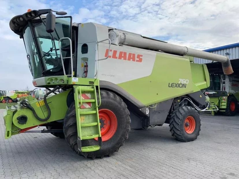Послуги комбайна Claas LEXION 760