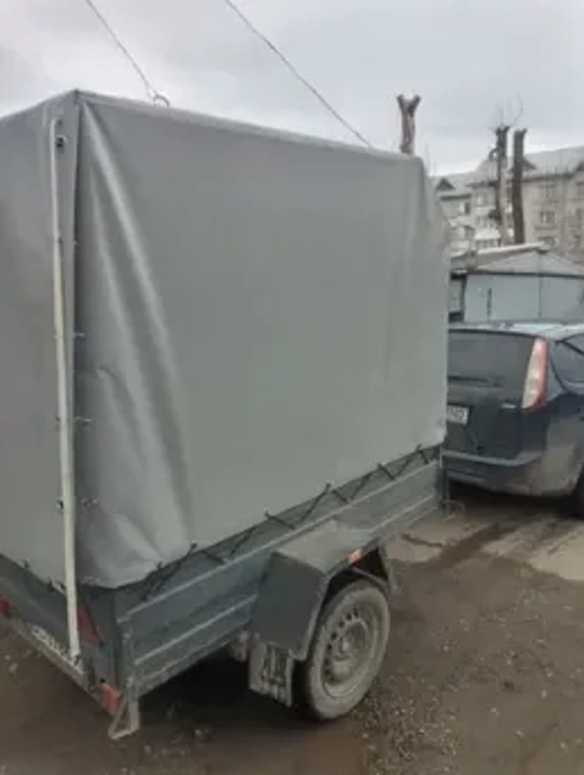 Причеп 2.10х1.30м, Висота 1.90м. Ідеальний для Переїзду та Високих Вантажів!