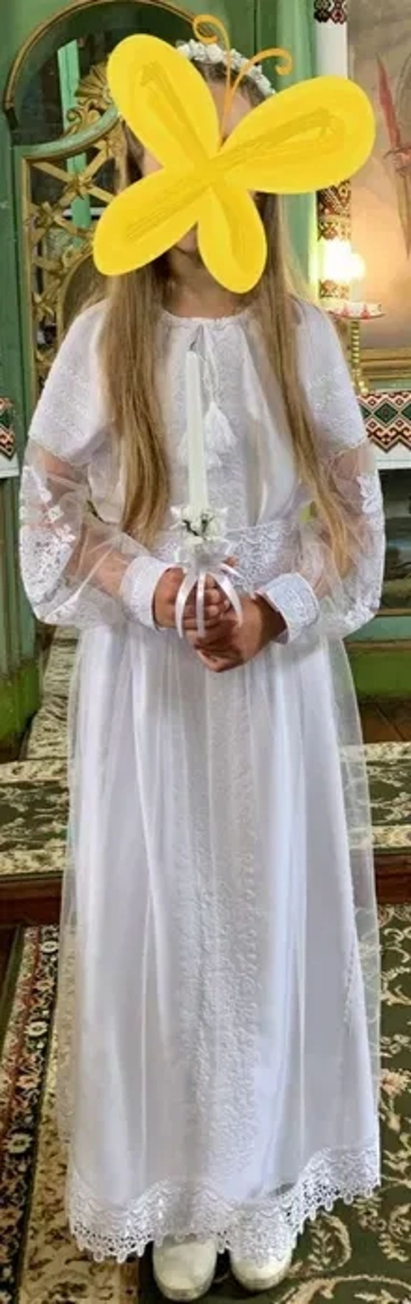 Плаття вишите до Причастя