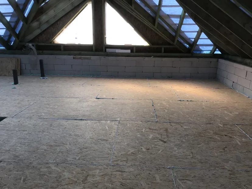 Утеплення даху мансард перекриття мінеральною ватою монтаж осб