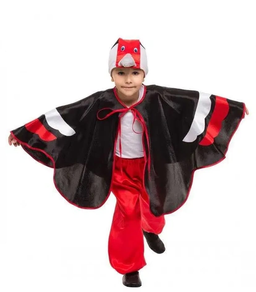 Костюми Горобець, Півник, Дятел, Сова, Ластівка, Курча, Квочка