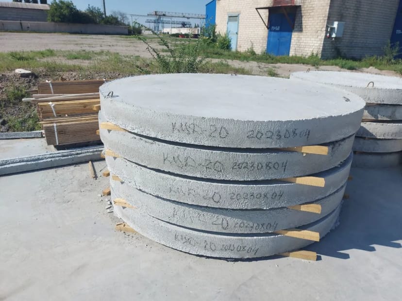 Плита днища ПН 10, ПН 15, ПН 20, Днище колодязя/ Доставка по Україні