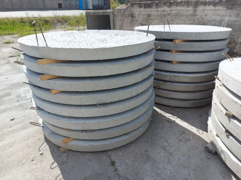 Плита днища ПН 10, ПН 15, ПН 20, Днище колодязя/ Доставка по Україні