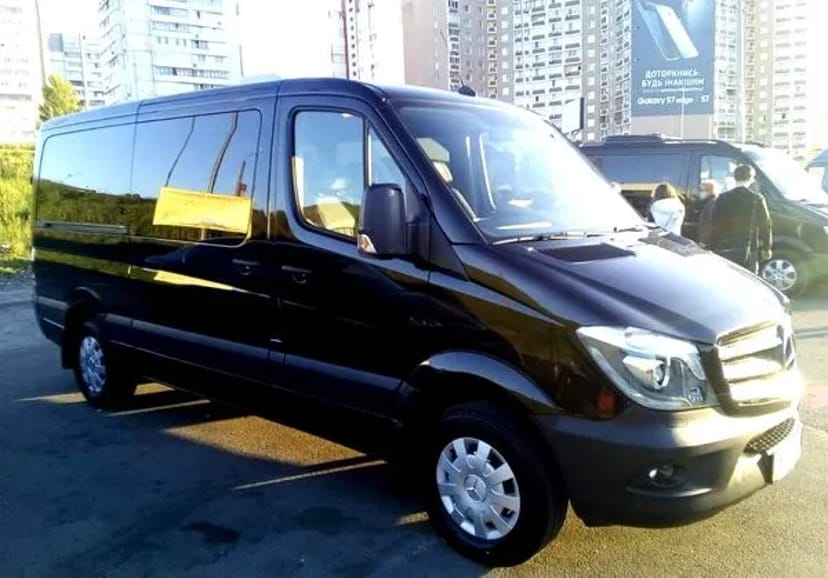 277 Мікроавтобус на весілля Mercedes Sprinter 316 NEW чорний VIP 9 місць