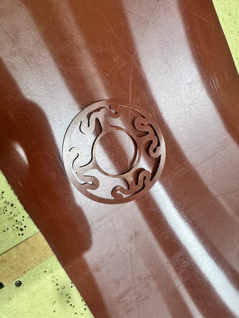 Фрезерна порізка криволінійний розкрий на ЧПУ Київ