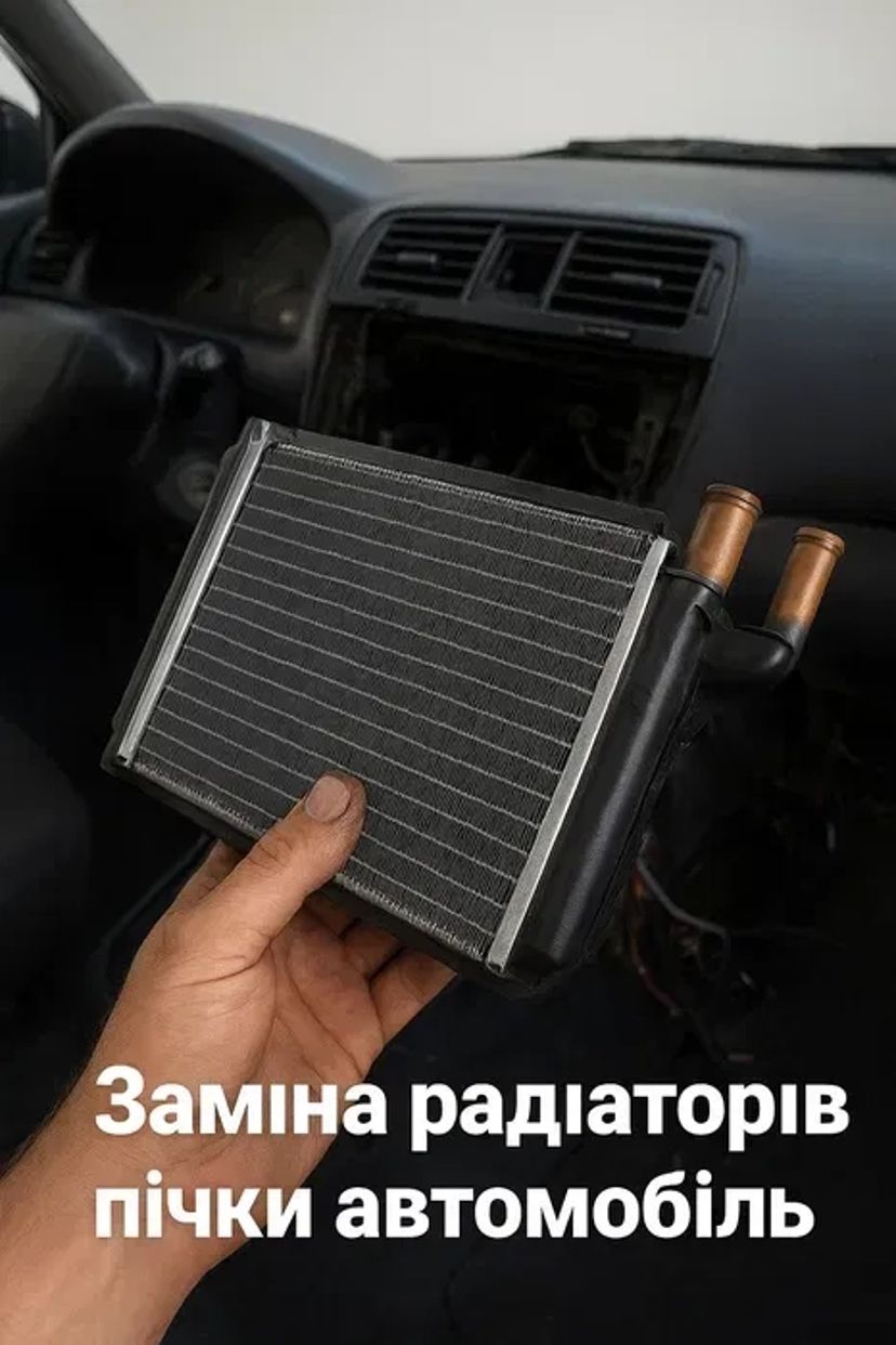 Заміна радіаторів пічки автомобілів швидко та якісно