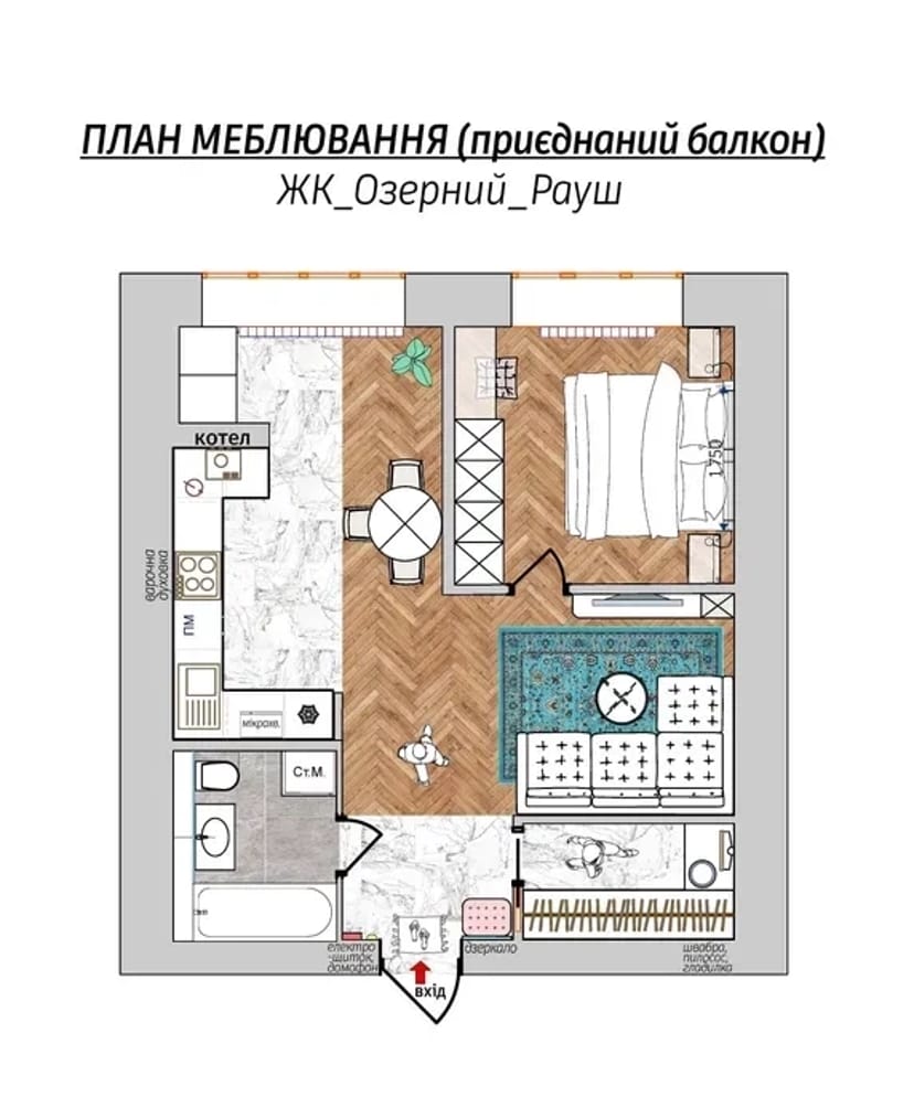 Проект планування від 7 USD/м² — швидко, якісно, професійно