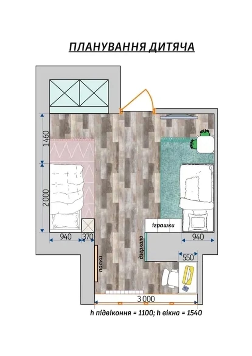 Проект планування від 7 USD/м² — швидко, якісно, професійно