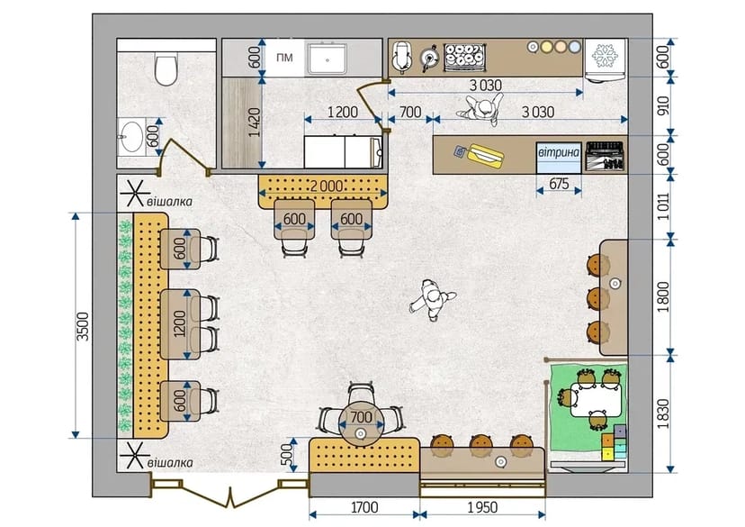 Проект планування від 7 USD/м² — швидко, якісно, професійно