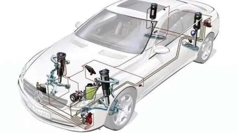 Ремонт, обмен насоса, ABC Мерседес W220 CL215 W221.