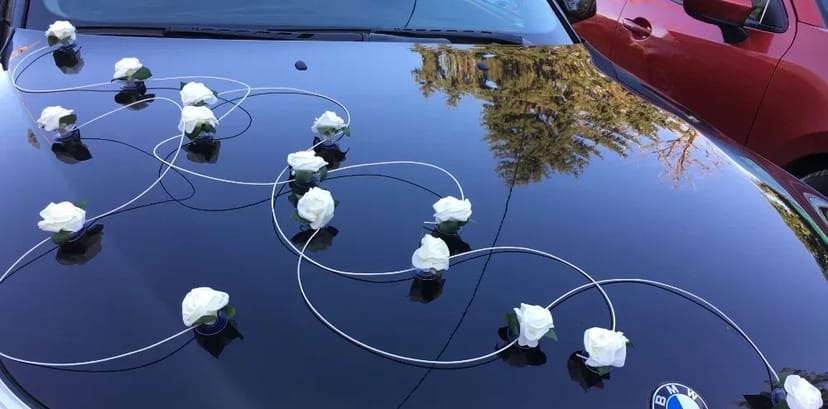 BMW F10 Весільний кортеж, авто на весілля