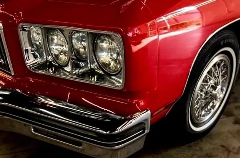 386 Ретро кабріолет Chevrolet Impala на зйомки фотосесію