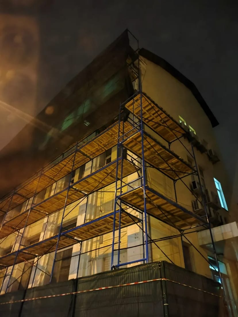 Риштування, будівельні леса !