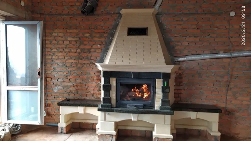 Мангал з каменя барбекю тандир вуджарні пйици сушка кухня камін