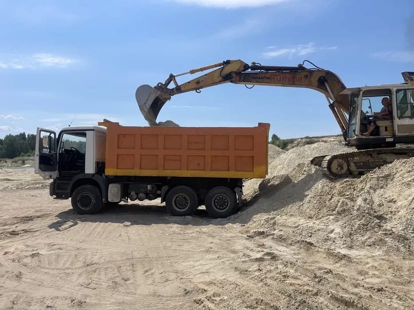 Керпичний бій, будівельне сміття Підсипка грунт суглинок супісь,