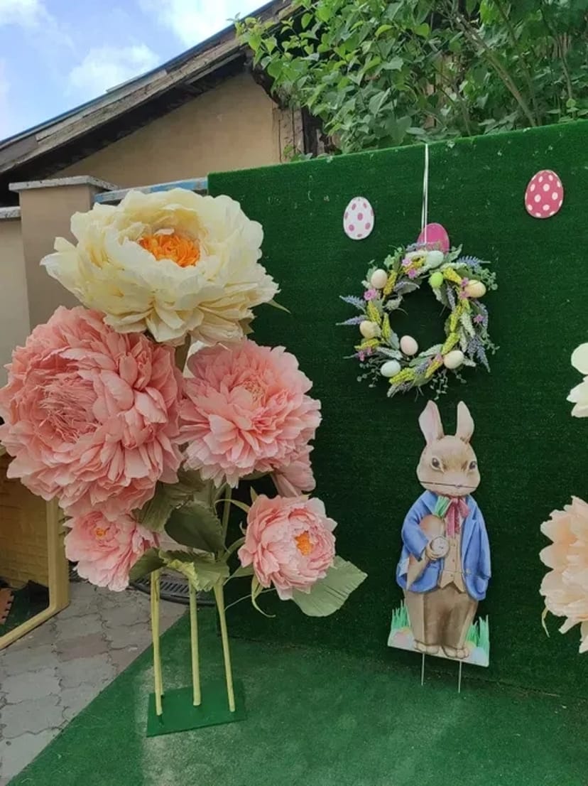 Неймовірні ростові квіти , декор.