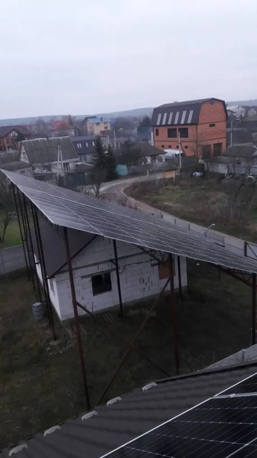 Встановлення сонячної (гібридної) системи та системи безеперебійного живлення