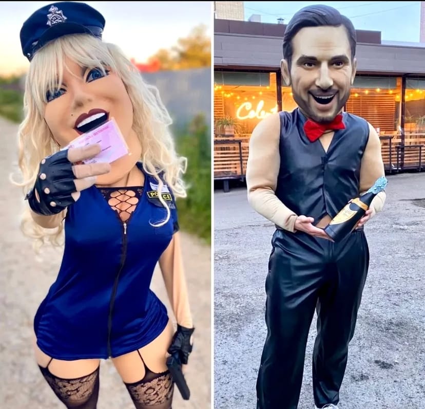 Білий ведмідь Одеса ростова лялька стриптиз аніматор панда лабубу