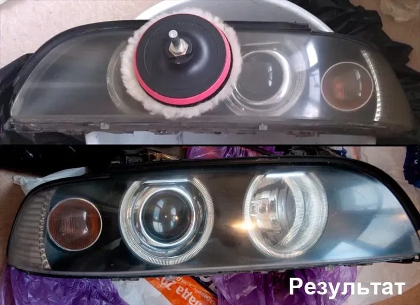 Полірування фар, детейлінг авто